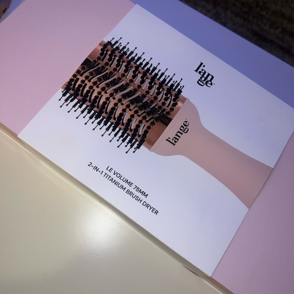 L'ange Le Volume 75MM 2-in-1 Titanium Brush Dryer